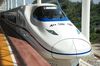 Fast trains in China